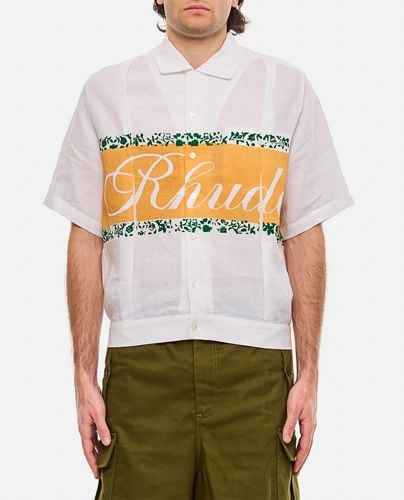 Rhude Linen Cuban Cotton Shirt - Rhude - Modalova