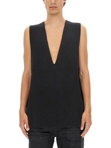 Rick Owens V-neck Top - Rick Owens - Modalova