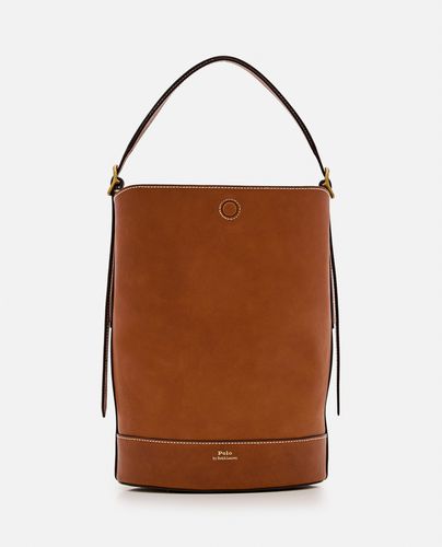 Medium Bucket Leather Shoulder Bag - Polo Ralph Lauren - Modalova