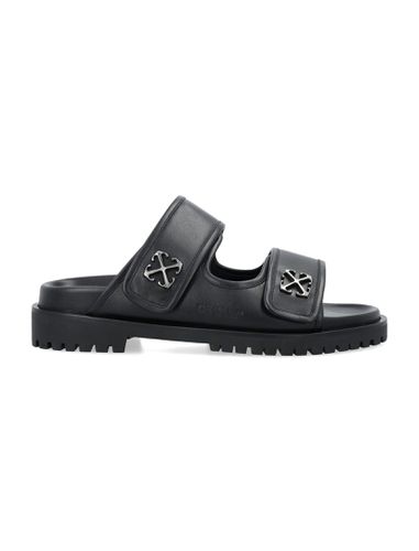 Off-White Metal Arrow Sandal - Off-White - Modalova