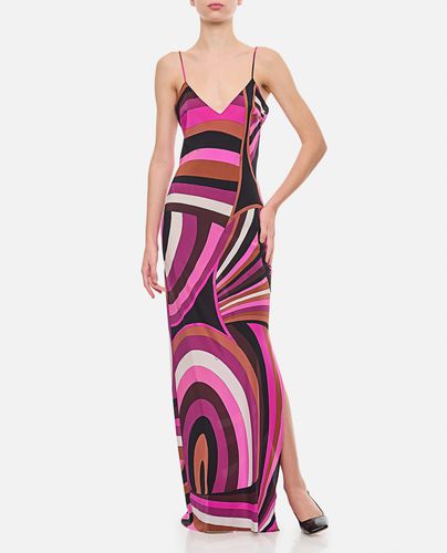 Pucci Crepe De Chine Long Dress - Pucci - Modalova