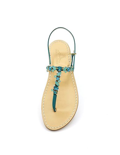 Procida Mint Jewel Sandals - Dea Sandals - Modalova