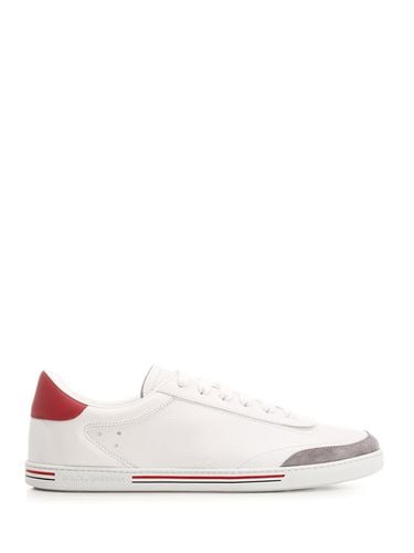 Stripe-detailed Round Toe Sneakers - Dolce & Gabbana - Modalova