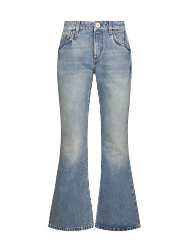 Balmain Western Bootcut Denim Jeans - Balmain - Modalova