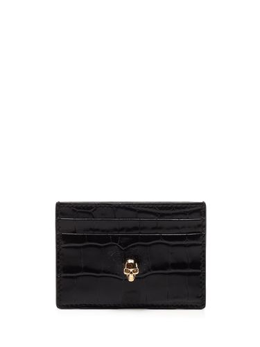 Card Holder In Leather - Alexander McQueen - Modalova