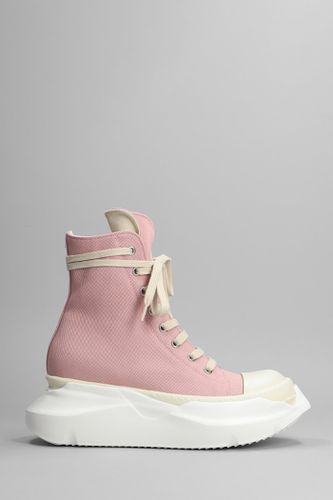 Abstract Sneakers In Rose-pink Cotton - DRKSHDW - Modalova