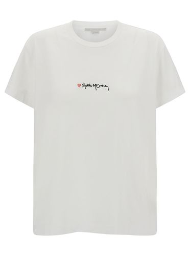 Embroidered T-shirt - Stella McCartney - Modalova