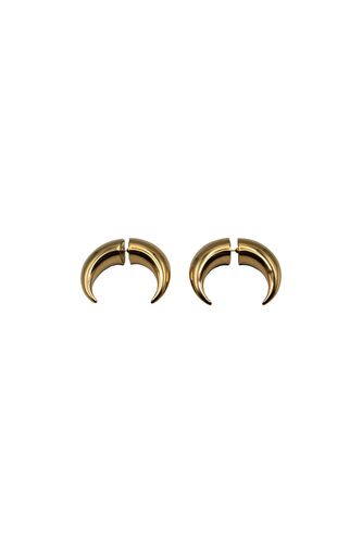 Regenerated Tin Shamanic Stud Earrings - Marine Serre - Modalova