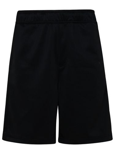 Black Cotton Blend Bermuda Shorts - Lanvin - Modalova