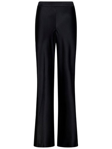 Alberta Ferretti Zipped Satin Pants - Alberta Ferretti - Modalova