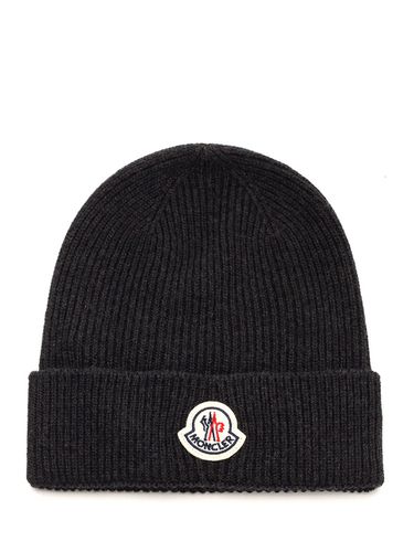 Moncler Wool Cap - Moncler - Modalova