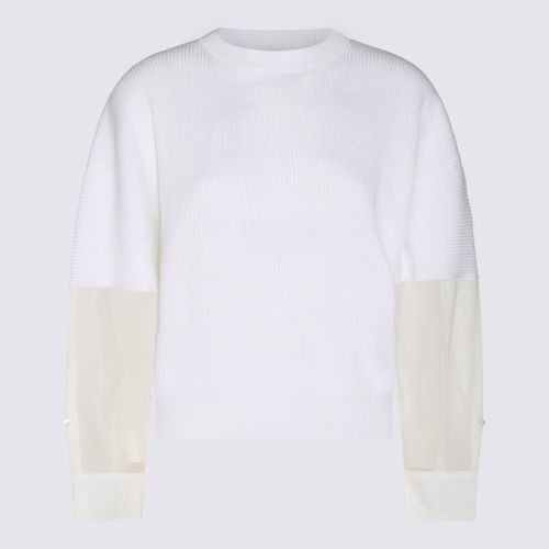 White Cotton Knitwear - Brunello Cucinelli - Modalova