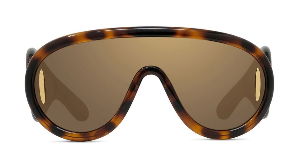 Wave Mask - Dark Sunglasses - Loewe - Modalova