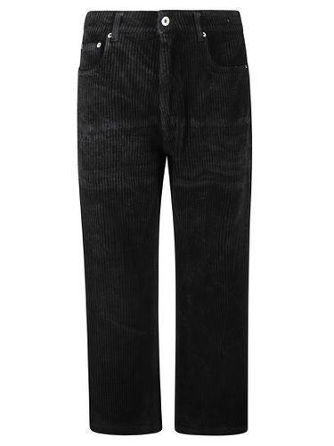 Rick Owens Straight Buttoned Jeans - Rick Owens - Modalova