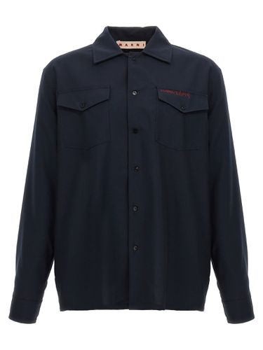 Marni Logo Embroidery Shirt - Marni - Modalova