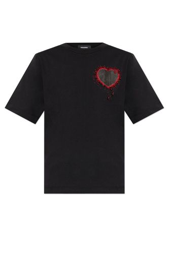 Dsquared2 T-shirt With Appliqué - Dsquared2 - Modalova