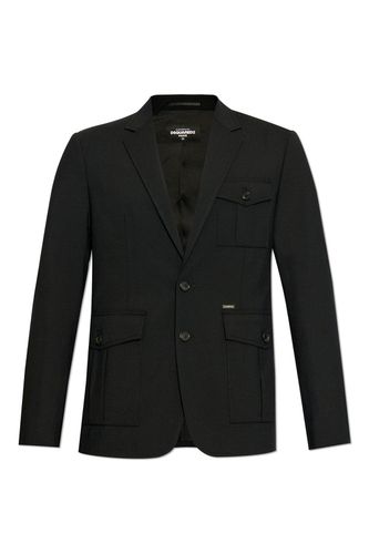 Single Breasted Tailored Blazer - Dsquared2 - Modalova