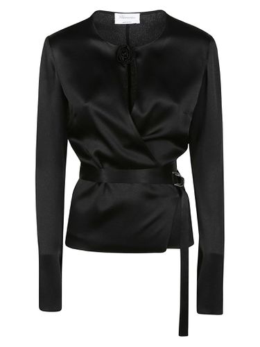 Blumarine Logn Sleeve Blouse - Blumarine - Modalova