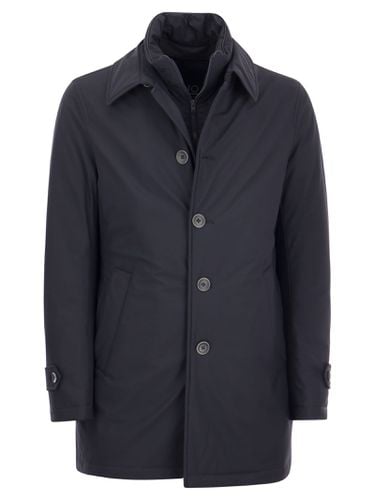 Herno Long Down Jacket With Buttons - Herno - Modalova