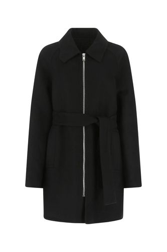 Givenchy Black Wool Blend Coat - Givenchy - Modalova