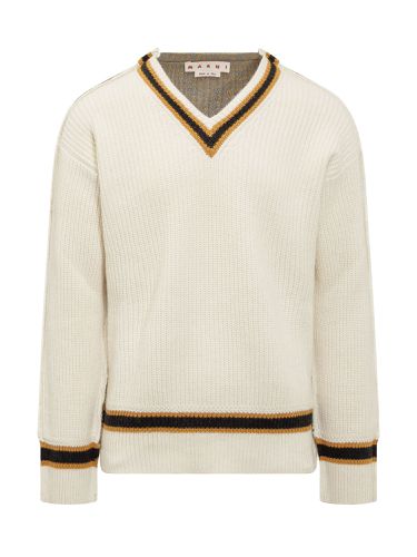 Marni V-neck Sweater - Marni - Modalova
