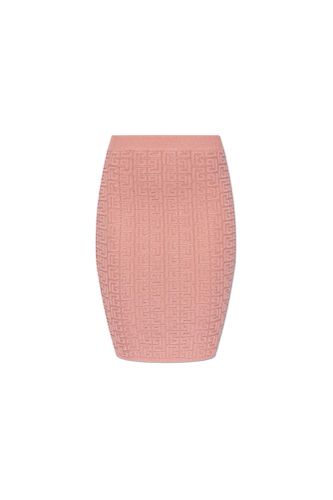 Balmain Monogram Skirt - Balmain - Modalova