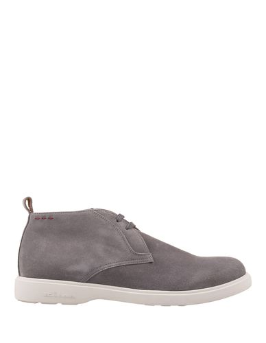 Suede Laced Leather Ankle Boots - Kiton - Modalova