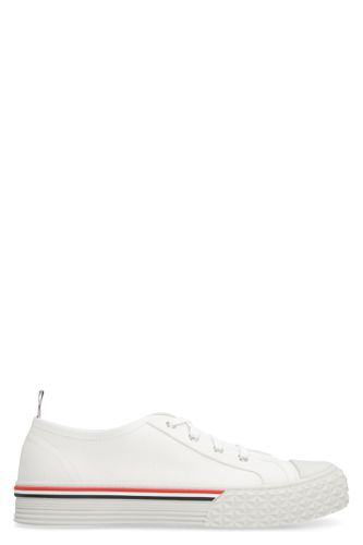 Collegiate Canvas Low-top Sneakers - Thom Browne - Modalova