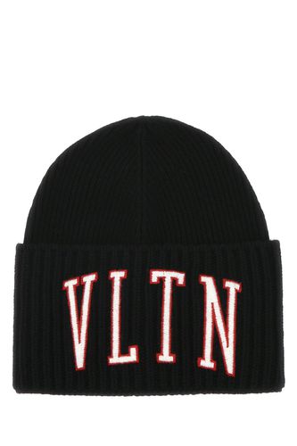 Wool And Acrylic Beanie - Valentino Garavani - Modalova