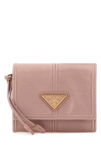 Prada Pink Leather Wallet - Prada - Modalova