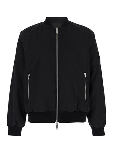 Bunny Reversible Jacket With Front Zip And Logo Patch In Polyester Man - Moose Knuckles - Modalova