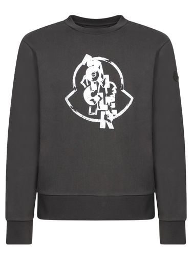 Logo Circle Sweatshirt - Moncler - Modalova