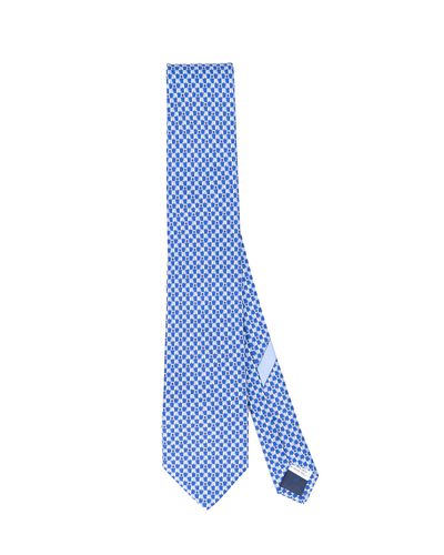 Salvatore Ferragamo Ties Blue - Ferragamo - Modalova