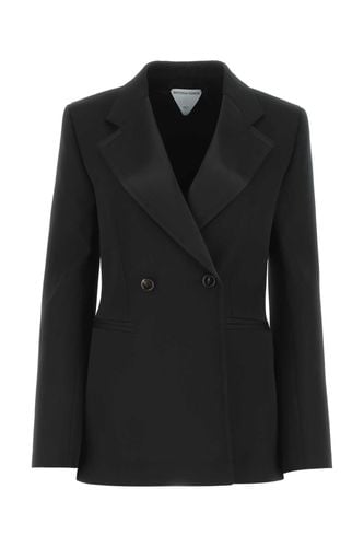 Bottega Veneta Black Wool Blazer - Bottega Veneta - Modalova