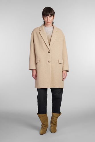 Limiza Coat In Beige Wool - Marant Étoile - Modalova