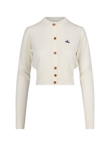 Logo Crop Cardigan - Vivienne Westwood - Modalova