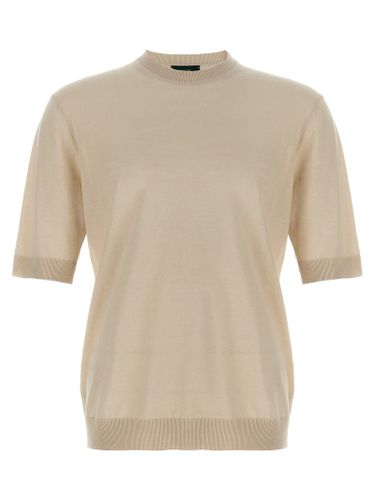 Zanone Linen Cotton T-shirt - Zanone - Modalova