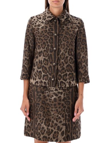 Leopard Formal Jacket - Dolce & Gabbana - Modalova