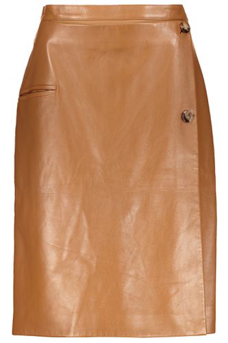 Burberry Leather Skirt - Burberry - Modalova