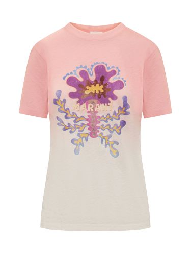 Zewel Graphic Printed T-shirt - Marant Étoile - Modalova