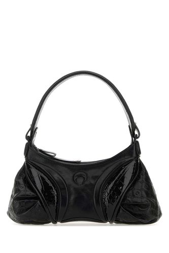 Leather Stardust Handbag - Marine Serre - Modalova