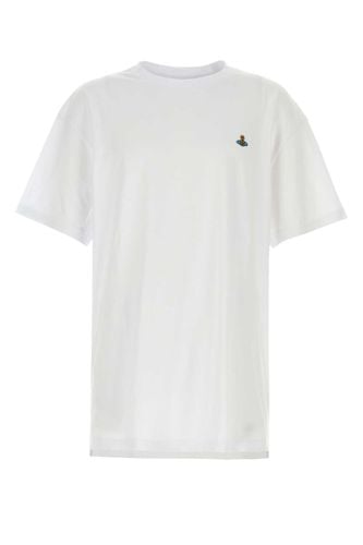 Whtie Cotton Oversize T-shirt - Vivienne Westwood - Modalova