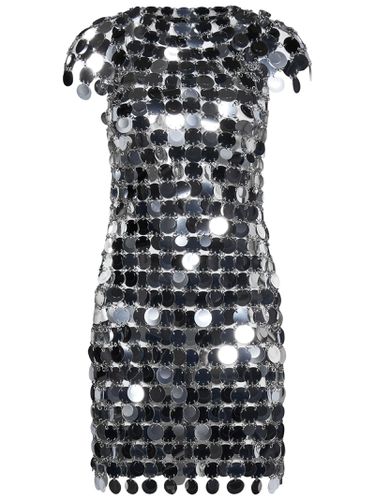 Black Maxi Sequins Mini Dress - Paco Rabanne - Modalova