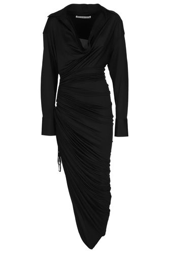 Asymmetric Draped Dress - Alexander Wang - Modalova