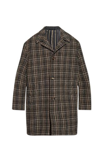 Etro Checked Single-breasted Coat - Etro - Modalova