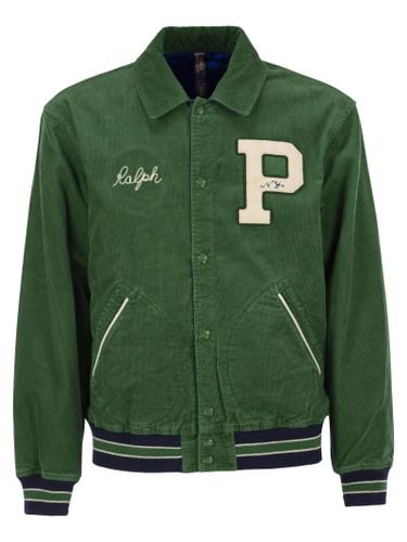 Reversible Letterman Jacket - Polo Ralph Lauren - Modalova