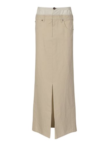 Maison Margiela Buttoned Long Skirt - Maison Margiela - Modalova