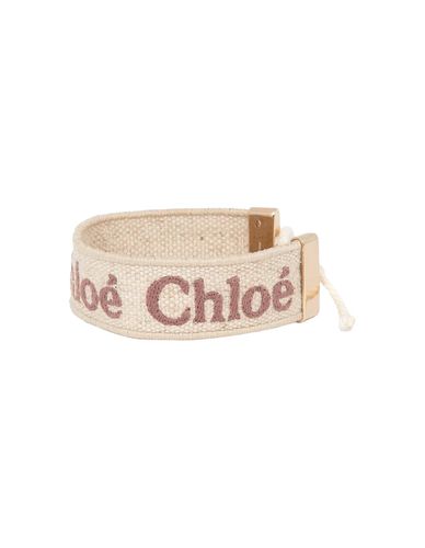 Chloé Woody Logo Detailed Bracelet - Chloé - Modalova