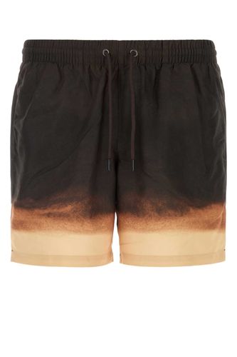 Printed Nylon Swimming Shorts - Dries Van Noten - Modalova