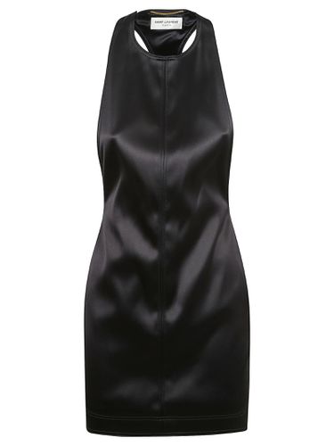 Cropped Sleeveless Dress - Saint Laurent - Modalova